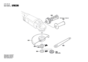 New Genuine Bosch 1600A003FR Parts Set