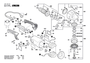 New Genuine Bosch 1600A003FR Parts Set