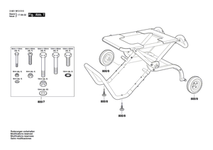 New Genuine Bosch 1600A003L5 Spacer