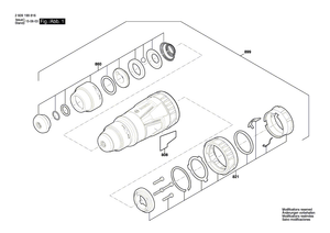 New Genuine Bosch 1600A003ND Attachment
