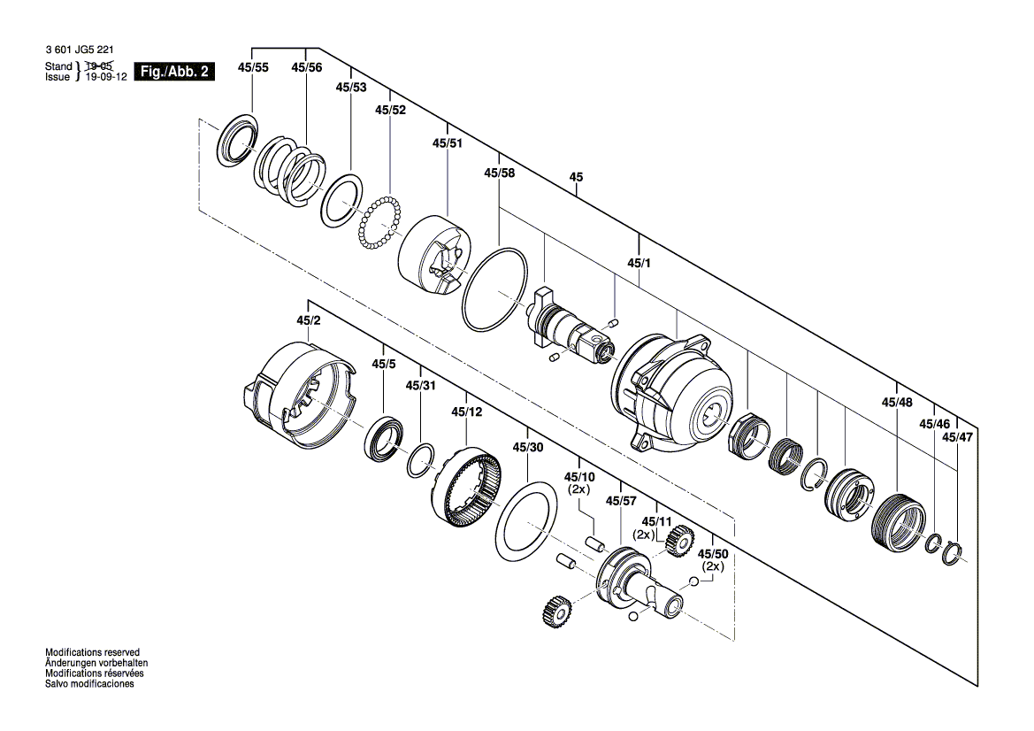 New Genuine Bosch 1600A003V5 Stator