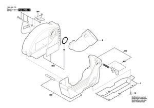 New Genuine Bosch 1600A004GA Swivelling Axis