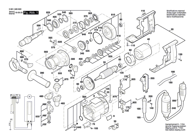 New Genuine Bosch 1600A004YH Threaded Fitting