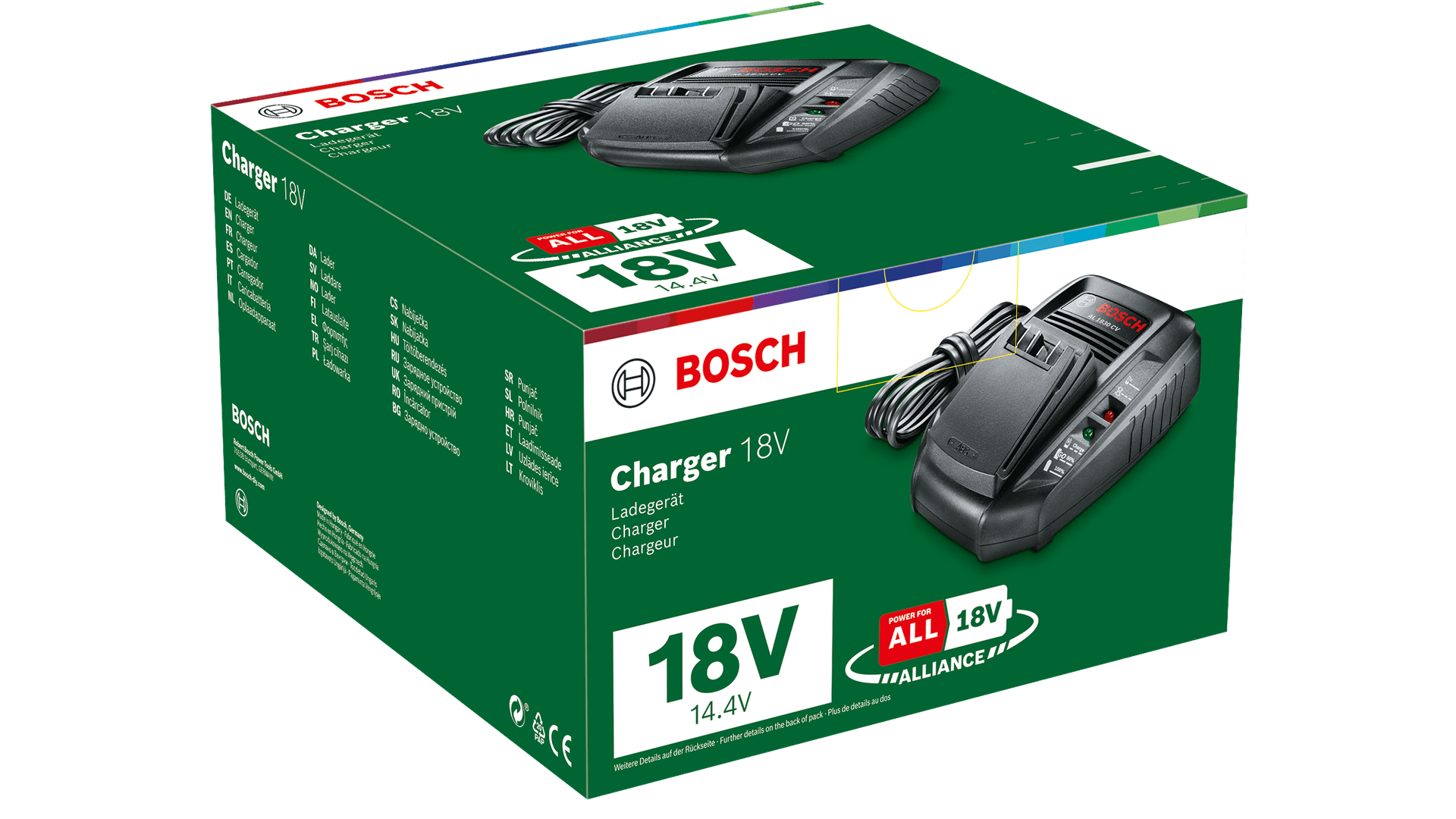 New Genuine Bosch 1600A005B3 Charger AL 1830 CV Charger