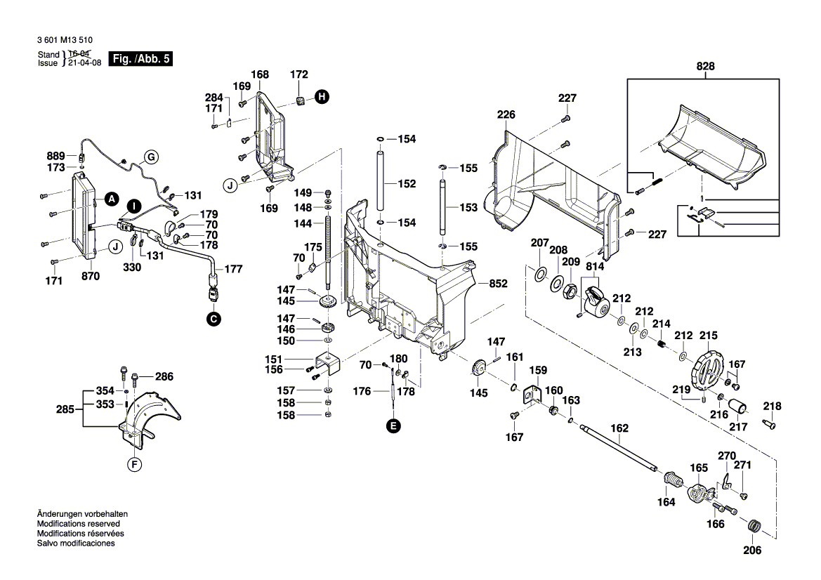 New Genuine Bosch 1600A007HD Cover Plate