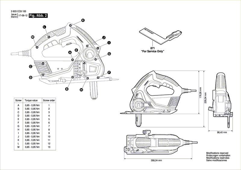 New Genuine Bosch 1600A008BZ Connection Part