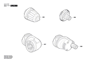 New Genuine Bosch 1600A009AN Gear Box