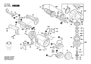 New Genuine Bosch 1600A009XV Bevel Gear Set