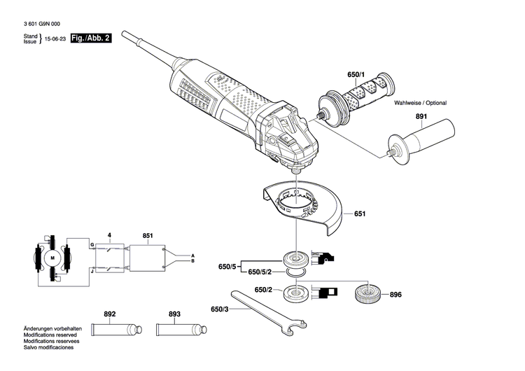 New Genuine Bosch 1600A00D2P Armature With Fan