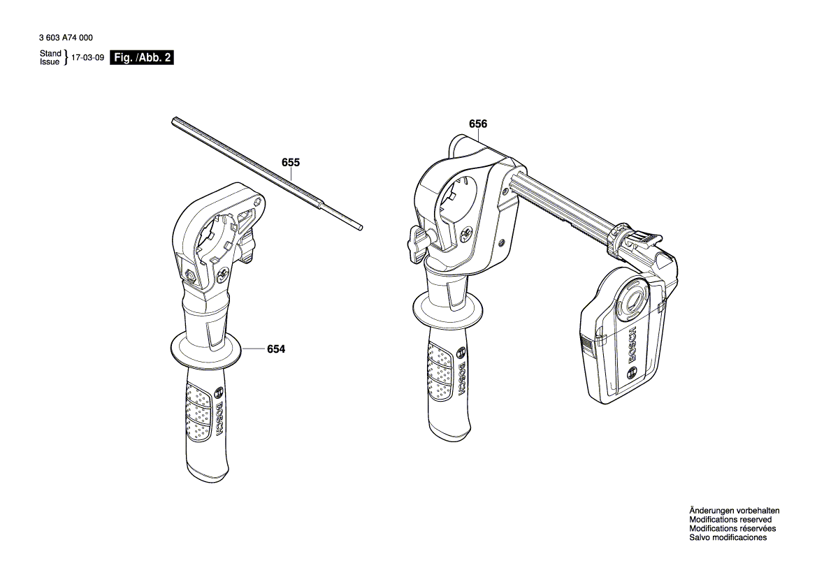New Genuine Bosch 1600A00F24 Keyless Chuck