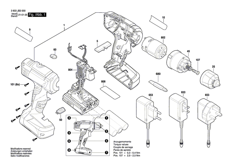 New Genuine Bosch 1600A00HD0 Led-Holder
