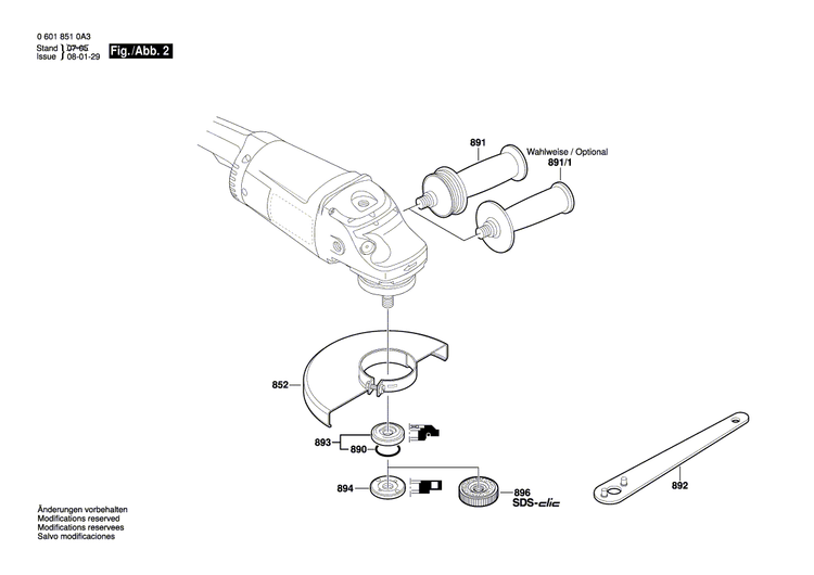 New Genuine Bosch 1600A00J93 Fan