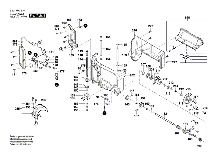 New Genuine Bosch 1600A00KZ1 Plate