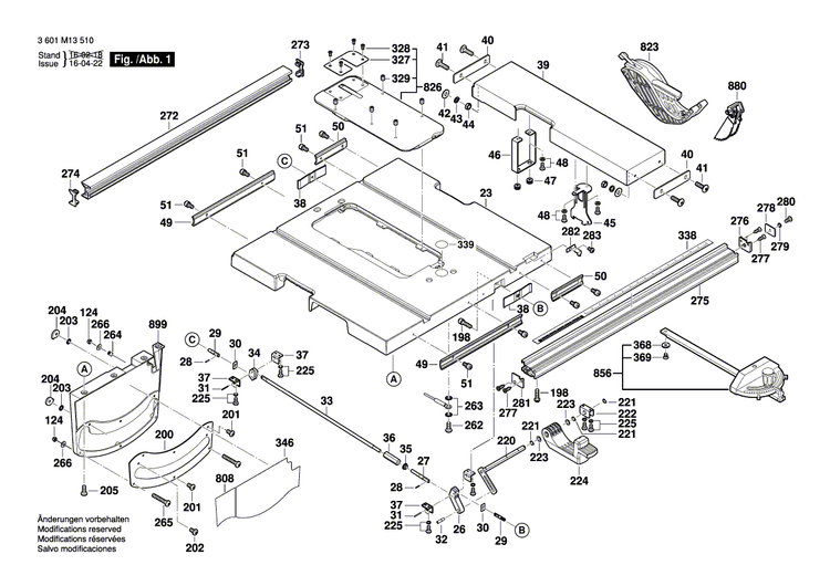 New Genuine Bosch 1600A00KZ5 Housing Frame