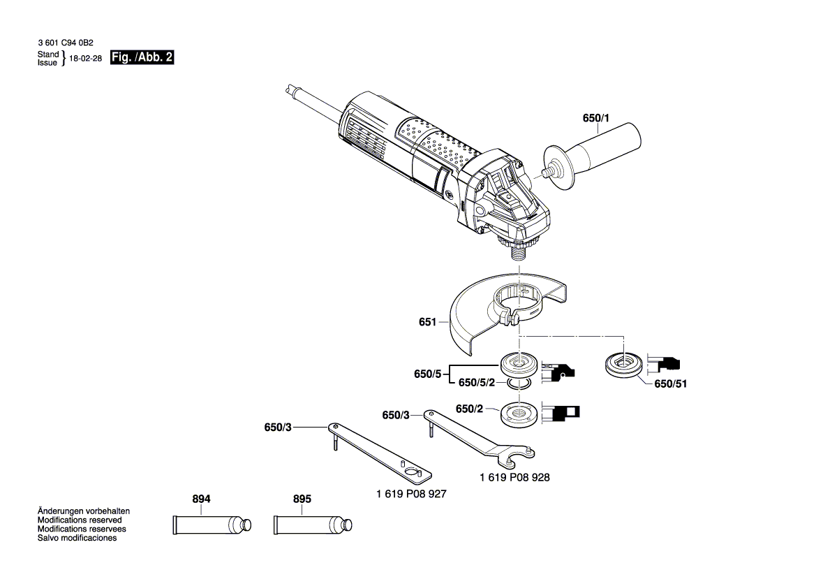 New Genuine Bosch 1600A00M3A Clamping-Flange