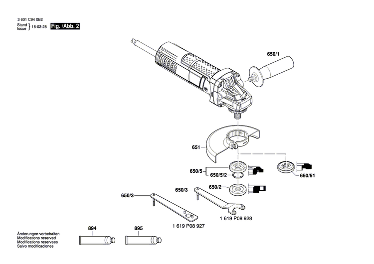 New Genuine Bosch 1600A00M3A Clamping-Flange