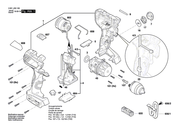 New Genuine Bosch 1600A00M51 Housing