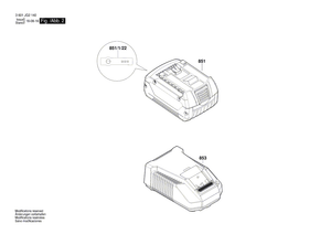 New Genuine Bosch 1600A00M53 Cover Panel