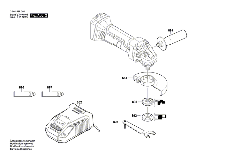 New Genuine Bosch 1600A00M8J Set Of Gearwheels