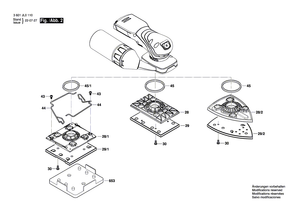 New Genuine Bosch 1600A00N2Y Foam Panel