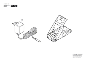 New Genuine Bosch 1600A00N58 Charger