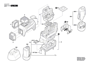New Genuine Bosch 1600A00NL0 Housing Assembly