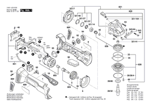 New Genuine Bosch 1600A00P2N Cover