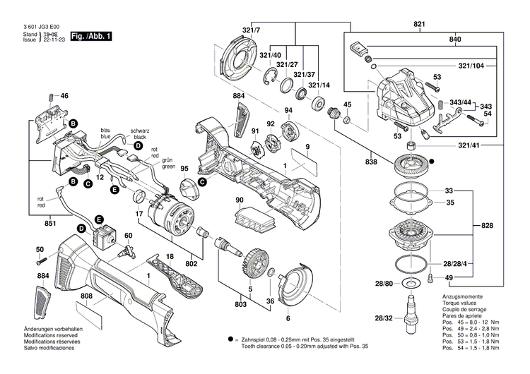 New Genuine Bosch 1600A00P2N Cover