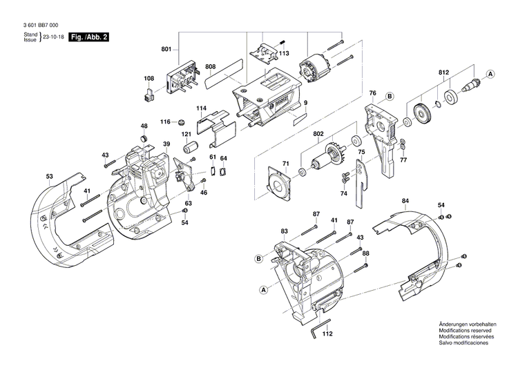 New Genuine Bosch 1600A00P3H Slide-In Accu Package