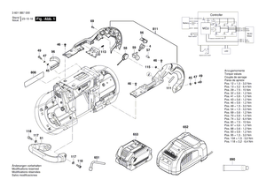 New Genuine Bosch 1600A00P3H Slide-In Accu Package