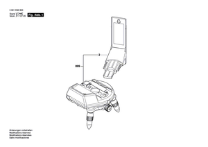 New Genuine Bosch 1600A00P6F Bracket