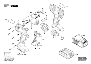 New Genuine Bosch 1600A00P8Z Gear Box