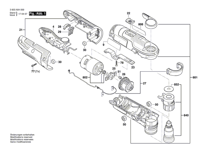 New Genuine Bosch 1600A00PG5 Electronic Module