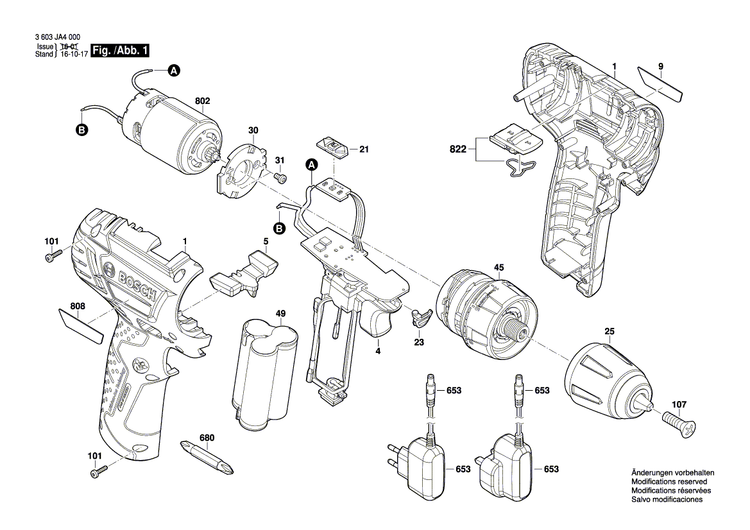 New Genuine Bosch 1600A00R9E Switchover Unit