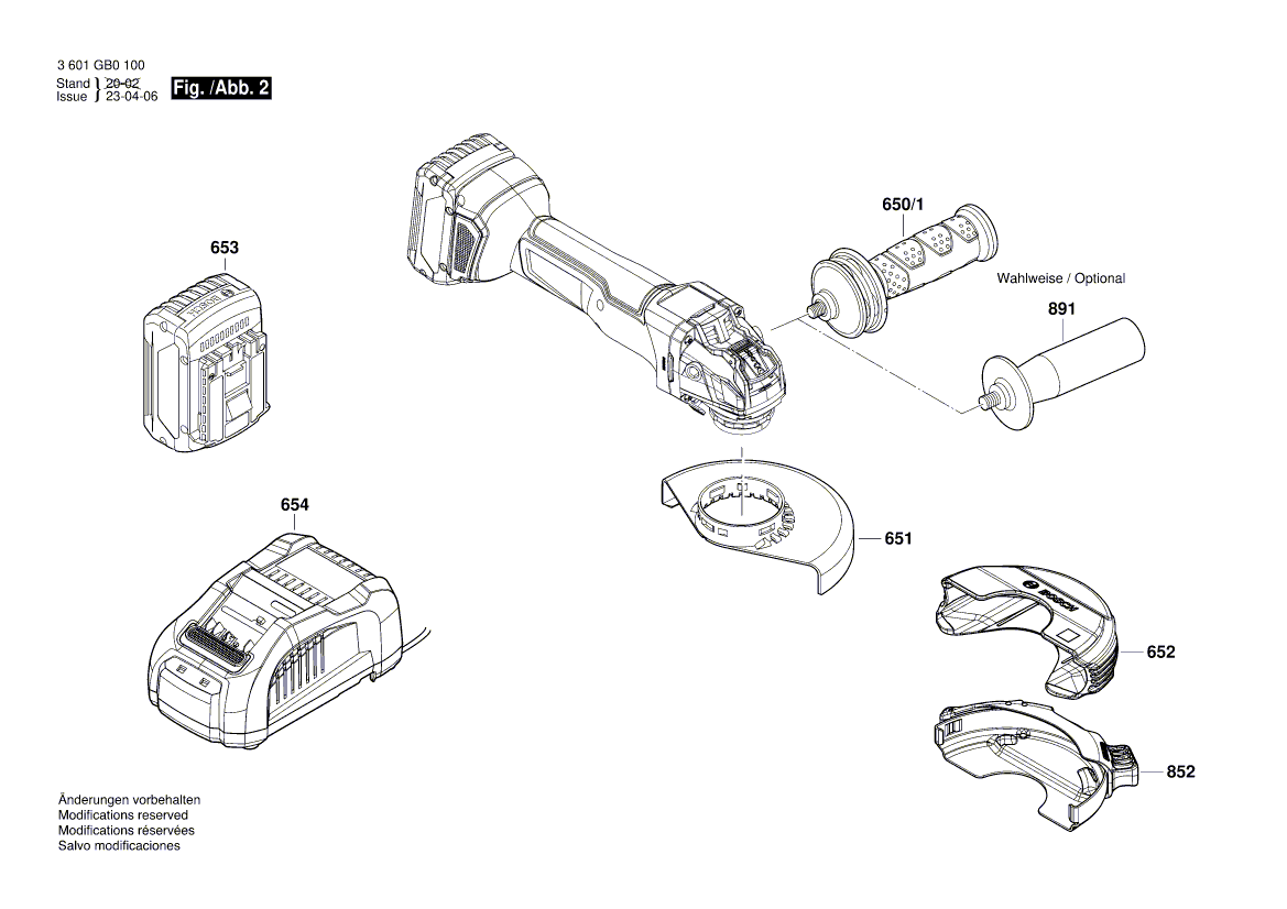 New Genuine Bosch 1600A00RK2 Ferrite