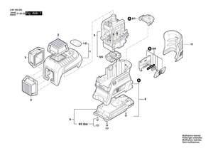 New Genuine Bosch 1600A00RK9 Assembly