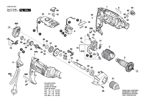 New Genuine Bosch 1600A00RX5 Catch Disk