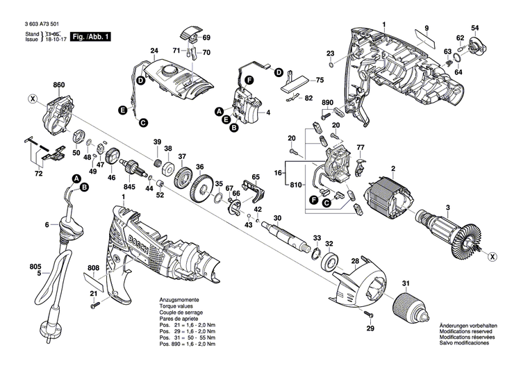 New Genuine Bosch 1600A00RX5 Catch Disk