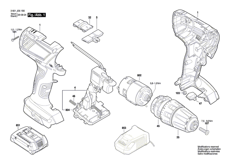 New Genuine Bosch 1600A00S4G Gear Box