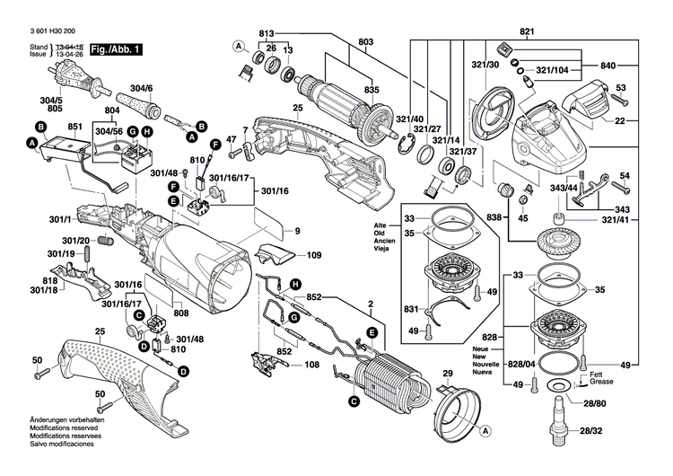 New Genuine Bosch 1600A00XC4 Cover