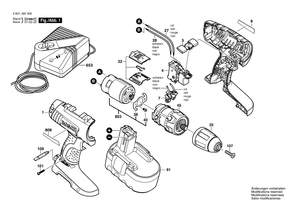 New Genuine Bosch 1600A00XH5 Keyless Chuck