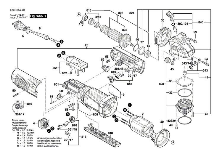 New Genuine Bosch 1600A00XL4 Protective Cover
