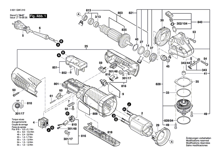 New Genuine Bosch 1600A00XL6 Protective Cover