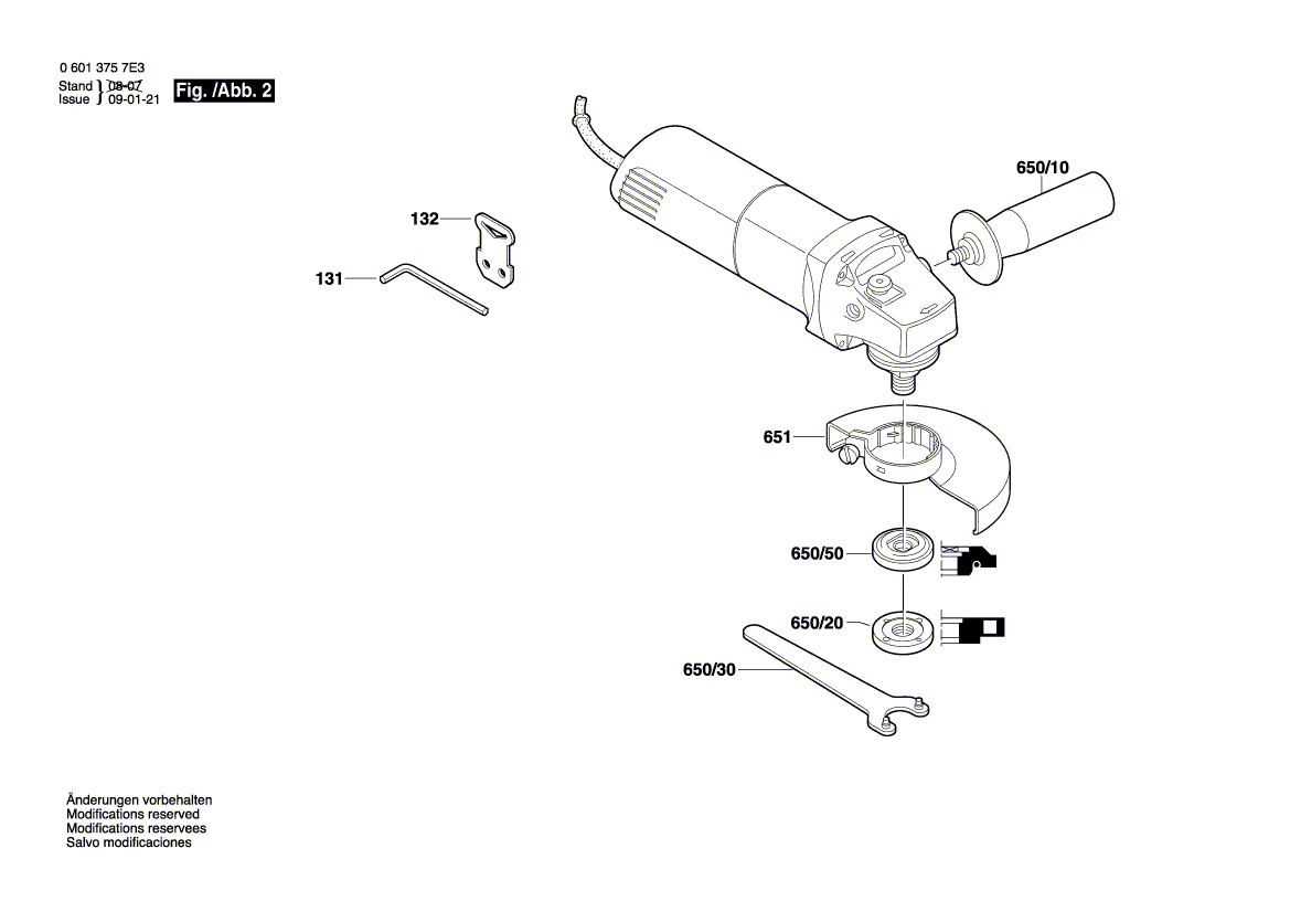 New Genuine Bosch 1600A00XU5 Protective Cover