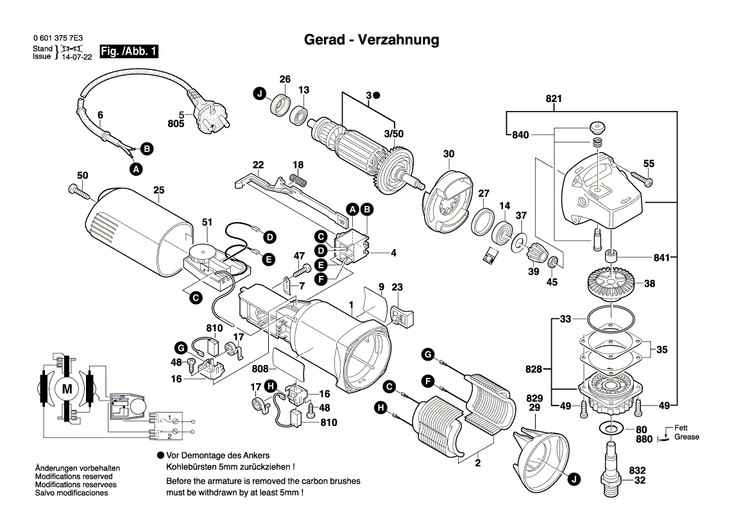 New Genuine Bosch 1600A00XU5 Protective Cover