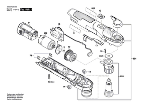 New Genuine Bosch 1600A00Y5F Toolholder