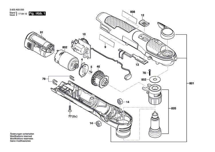 New Genuine Bosch 1600A00Y5F Toolholder