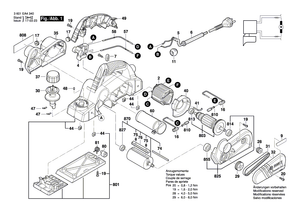 New Genuine Bosch 1600A00Y95 Nameplate
