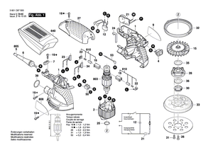 New Genuine Bosch 1600A00YA2 Nameplate