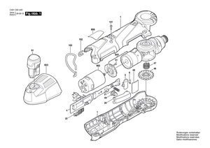 New Genuine Bosch 1600A00YB2 Type Label